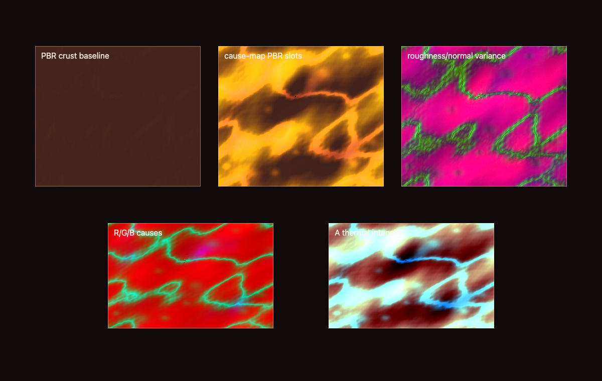 Procedural Materials — Asset-preview baseline