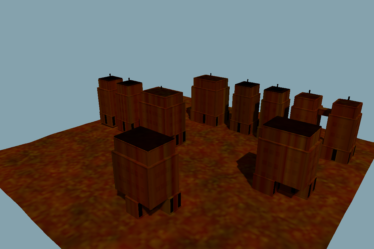 Procedural District: Temporal t=1/60 presentation.