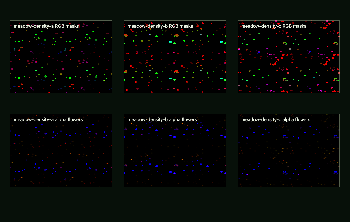 Procedural Vegetation — Asset-preview seed stress