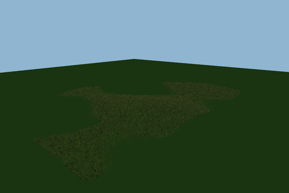 Procedural Vegetation: Far camera