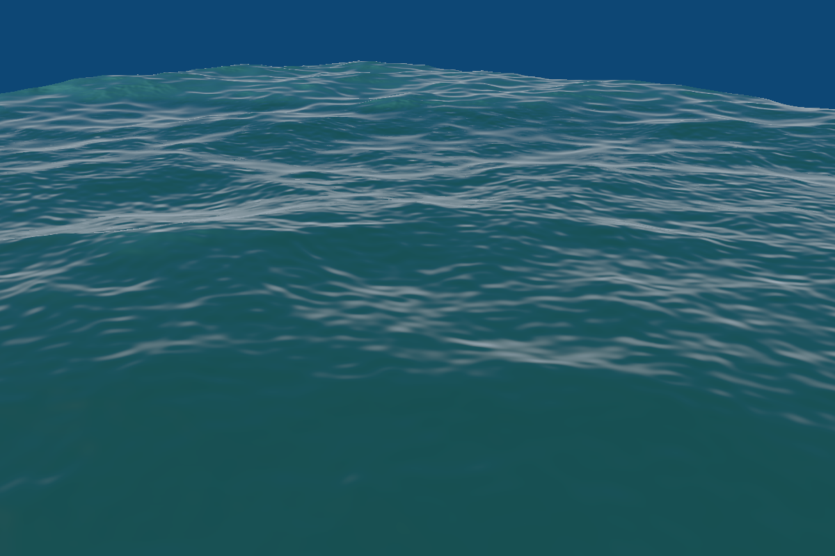 FFT ocean final presentation readback for WebGPU FFT Ocean