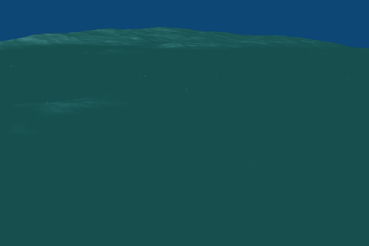 Spectral Ocean: No-post ocean presentation baseline.