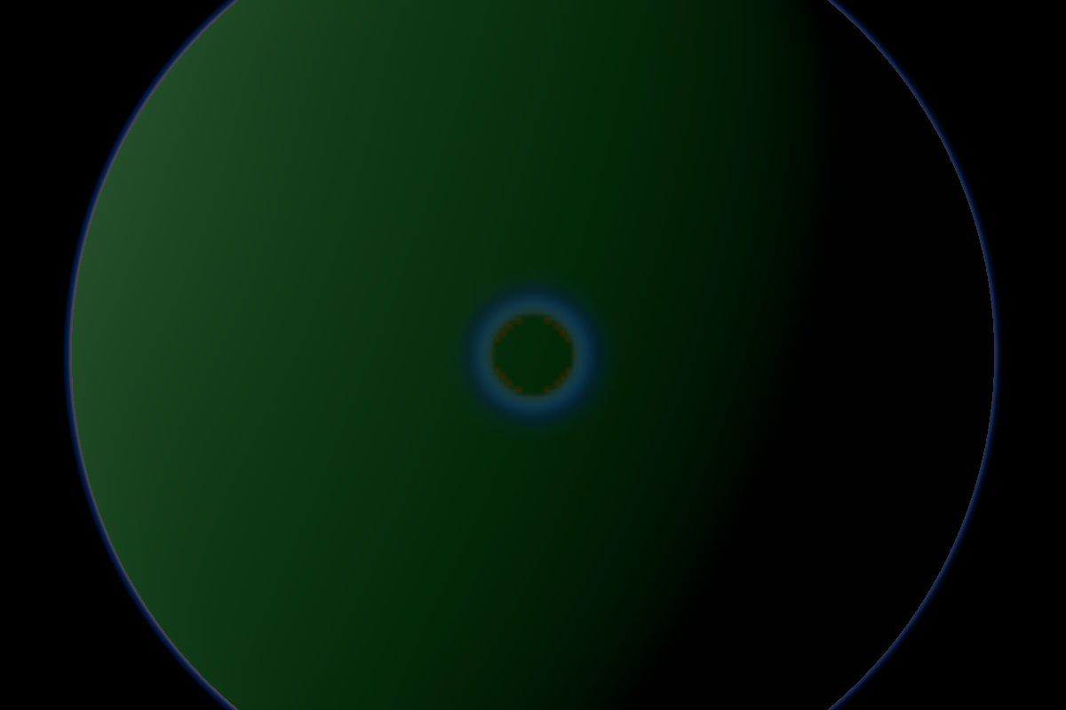 Sky, Atmosphere, and Haze: High-orbit camera composite.