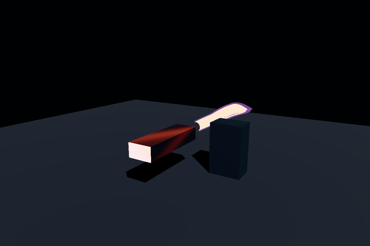Representation-First Particles, Trails, and Effects: No-post baseline.