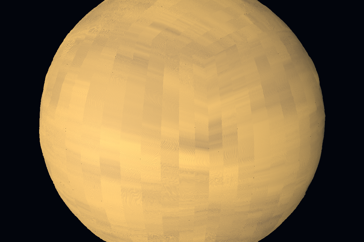Procedural Planets: Diagnostics mosaic (height alias path).