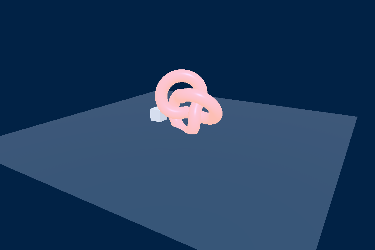 Visual Validation: Far camera fixed-view readback.