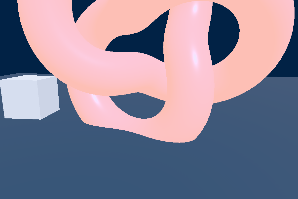 Visual Validation: Near camera fixed-view readback.