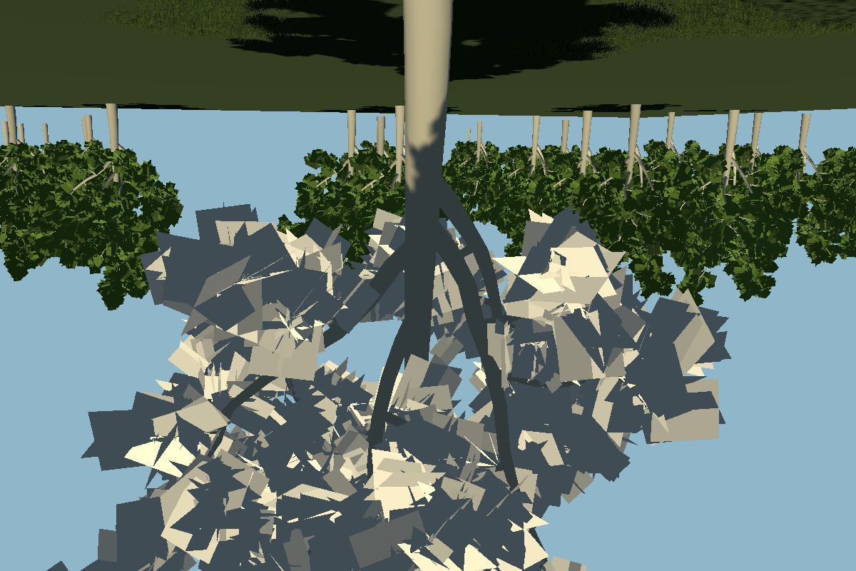 Procedural Vegetation: Near camera